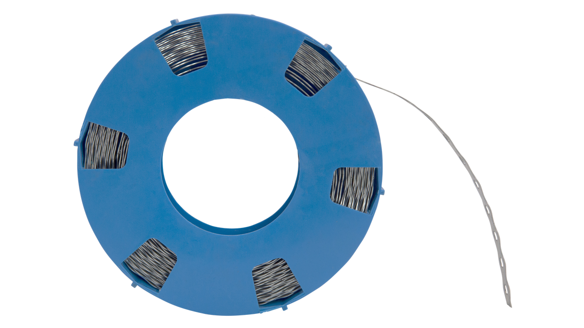 Rollo cinta perforada flexible de 10 mts x 12 mm