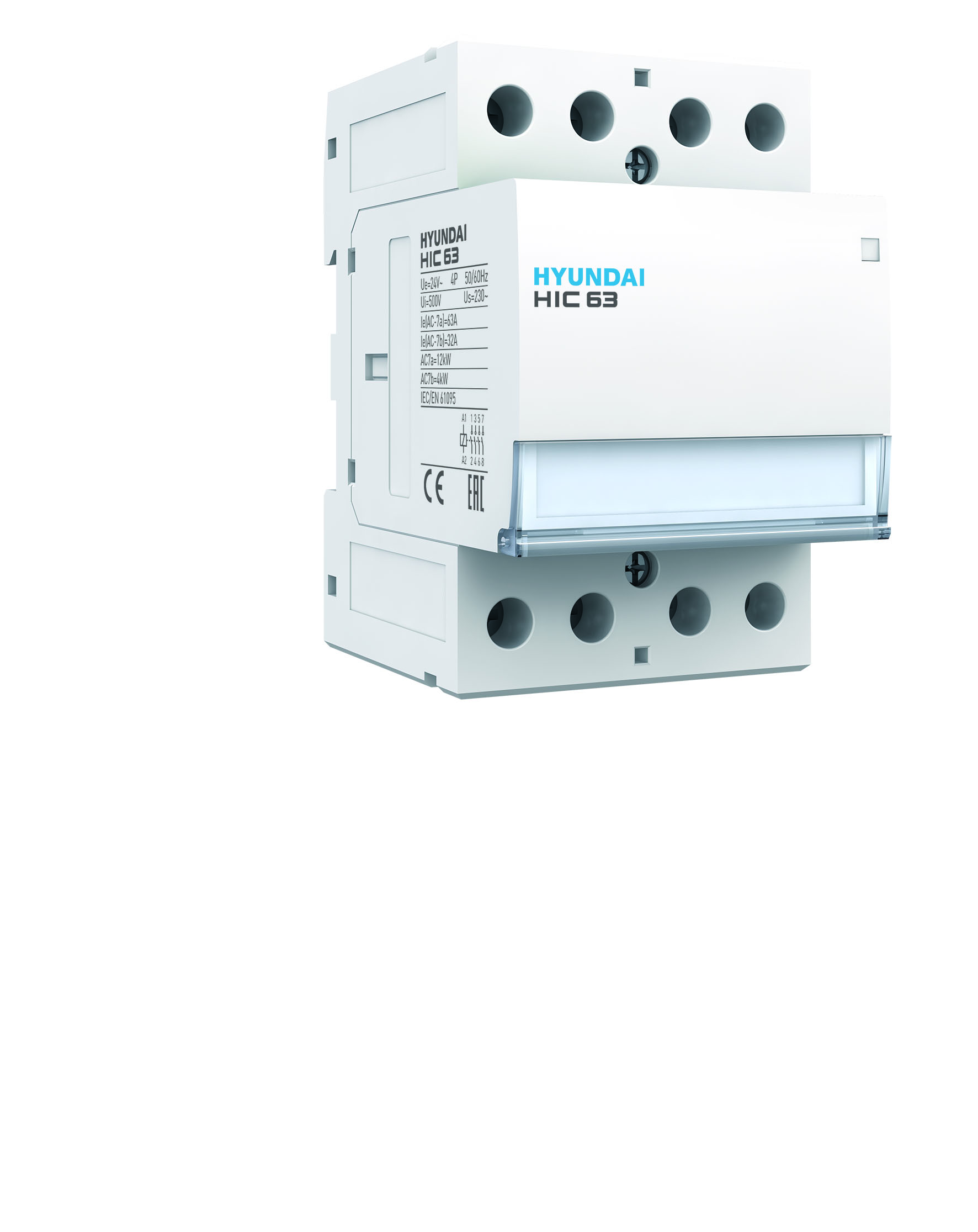 Contactor modular 40A 4 NO 230V CA