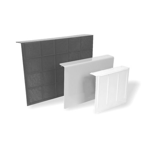 Placa sifónica de PVC de 40x40 cm