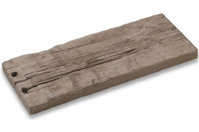 Traviesa maciza imitación madera 95 x 25 x 4 cms
