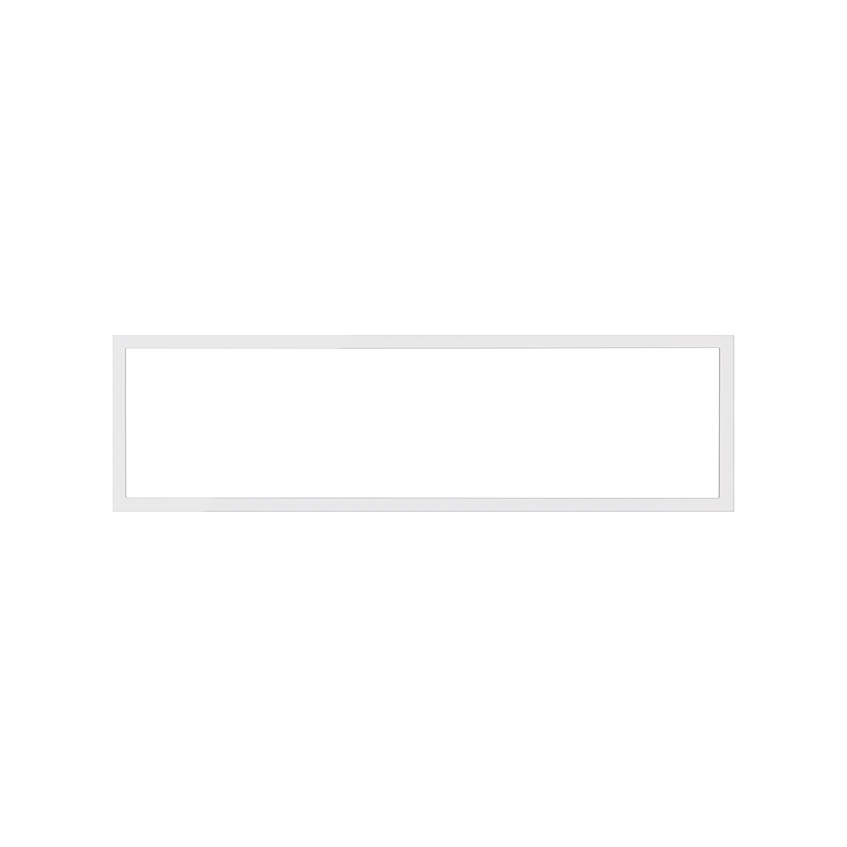 Marco mínimo horizontal de 4 elementos blanco mate