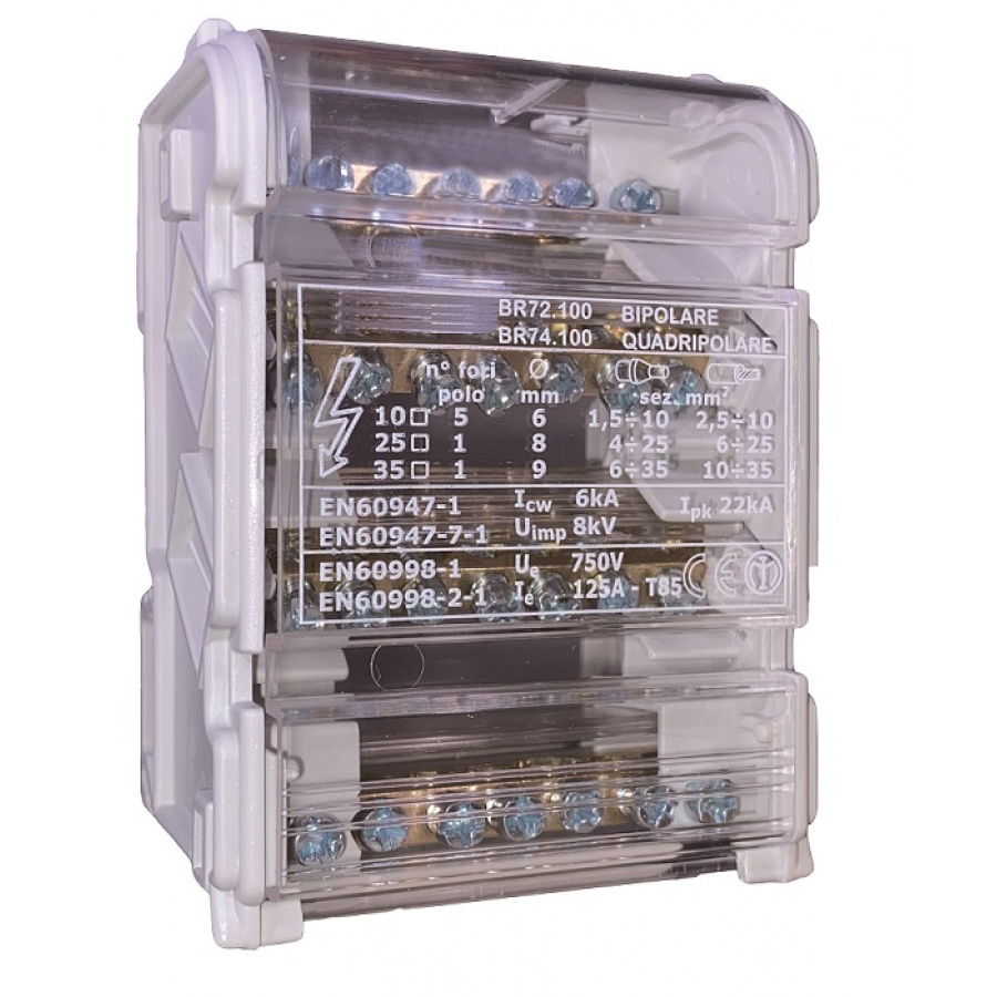Repartidor modular Promet-Dis1 monofásico 100A
