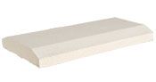 Cubremuros Coria 5x16x50 cms en color blanco