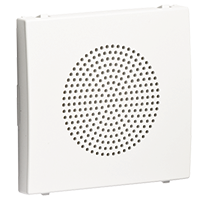 Tapa para toma altavoz/timbre blanco