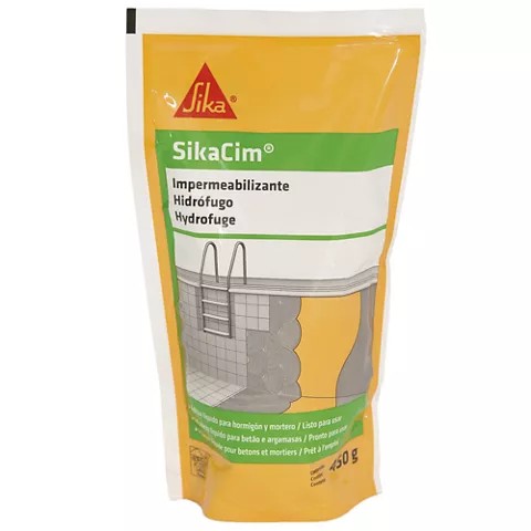 Aditivo impermeabilizante opara mortero y hormigón SikaCim© 0,5 lts