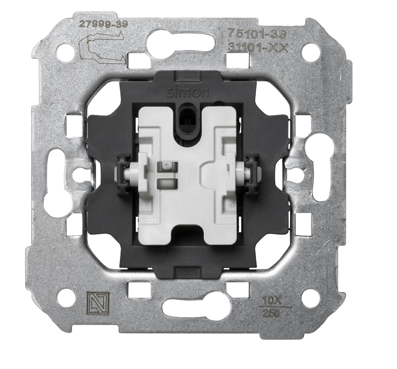 Interruptor unipolar 10AX 250V~