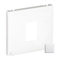 Tapa toma informática Rj45 blanco mate