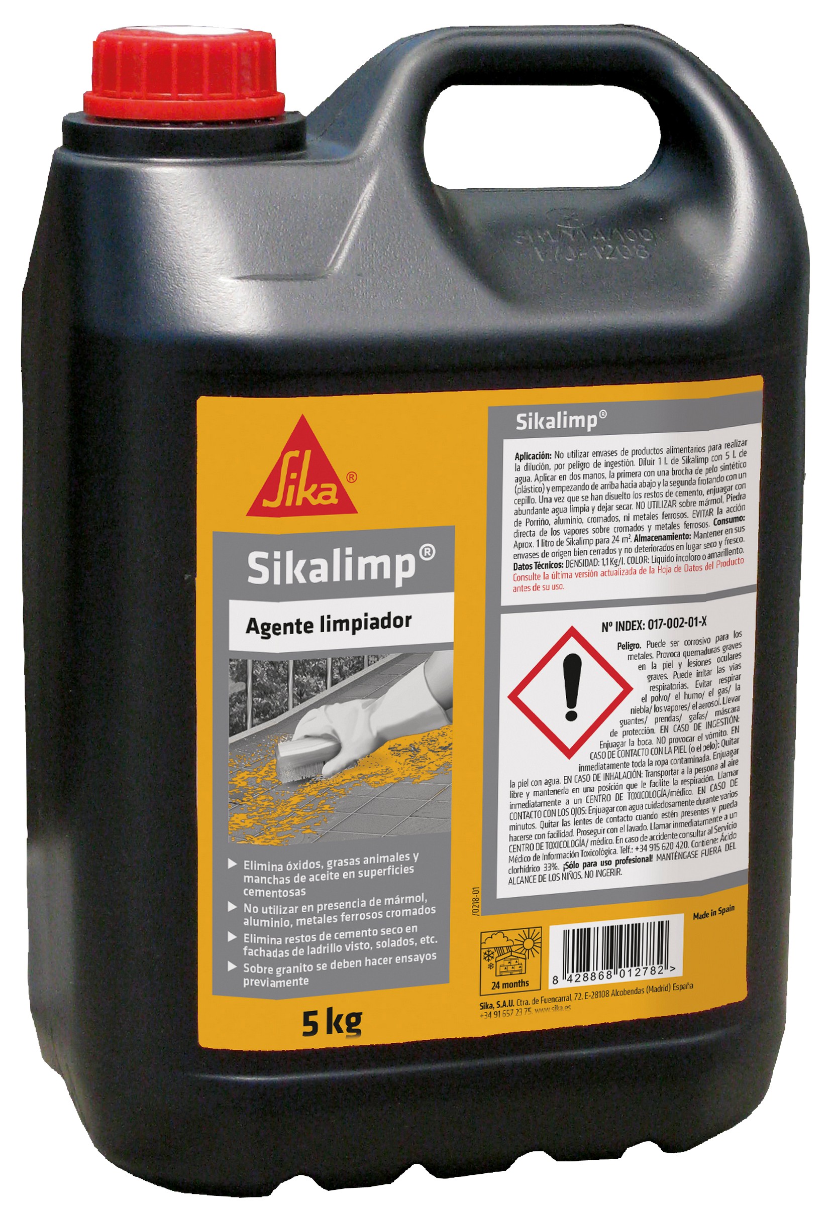 Sikalimp® agente limpiador 5 litros