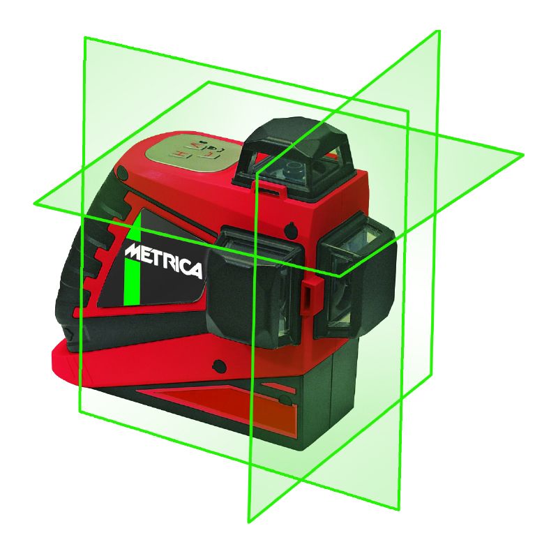 Láser metrica 3D verde high power pro